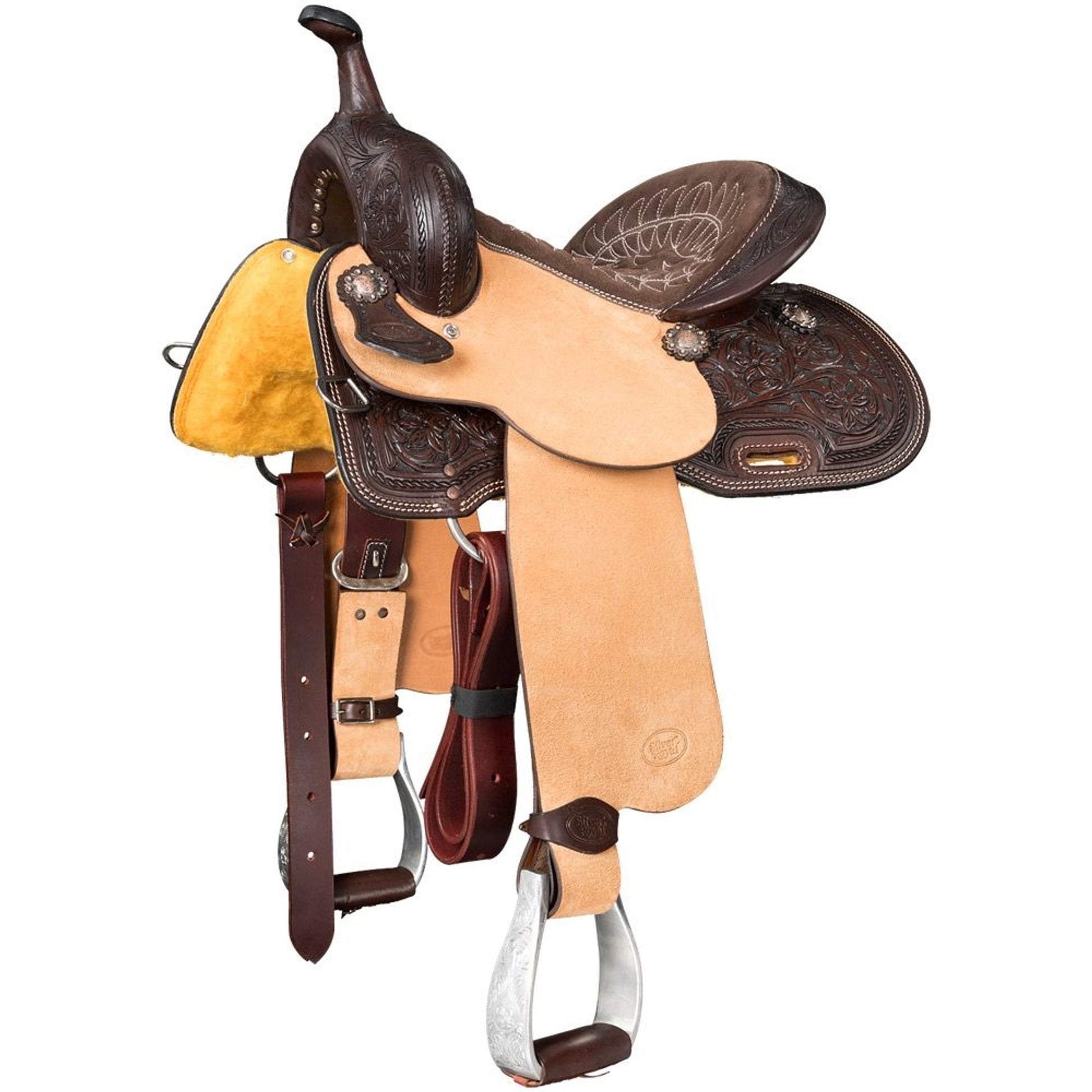 Silver Royal Youth Bear Creek Barrel/Trail Saddle
