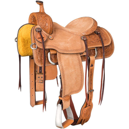 Silver Royal Wells Ranch Cutter Saddle
