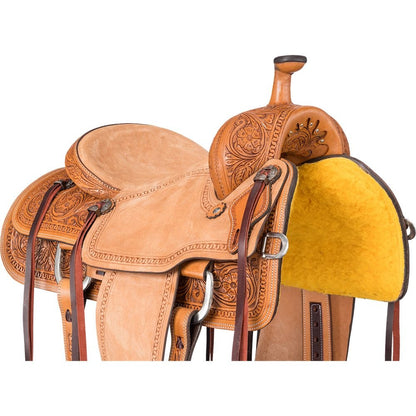 Silver Royal Wells Ranch Cutter Saddle