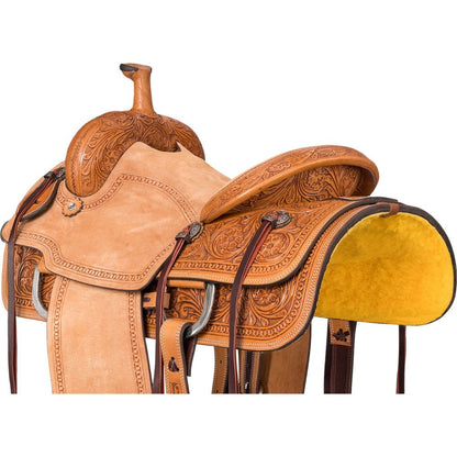 Silver Royal Wells Ranch Cutter Saddle