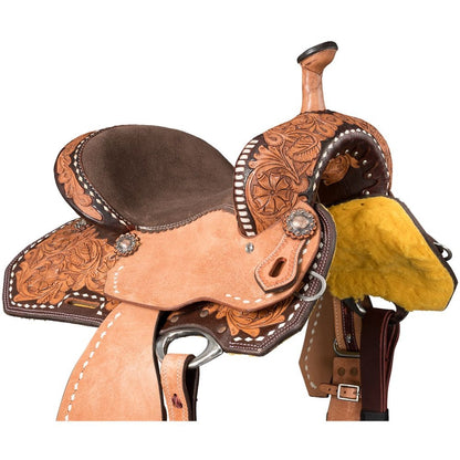 Silver Royal Youth Butte Barrel Saddle