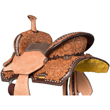 Silver Royal Youth Butte Barrel Saddle