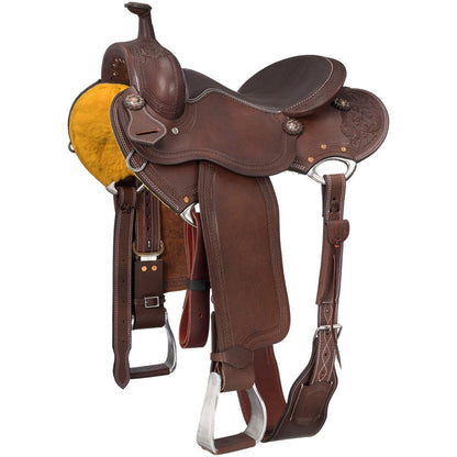 Silver Royal Deaver Cowboy Saddle