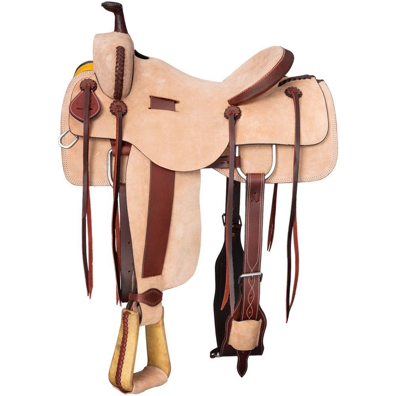 Silver Royal Cheyenne Ranch Cutter Saddle