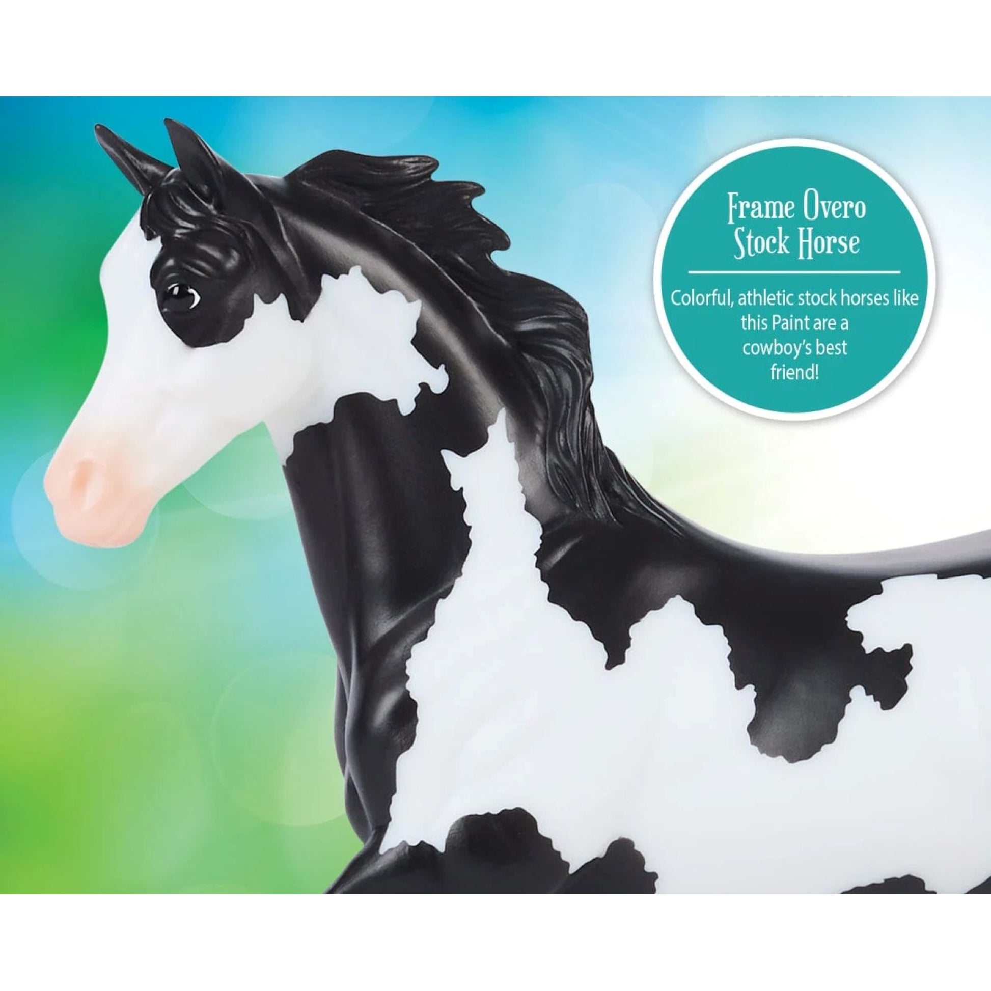 Breyer Black Overo Stock Horse