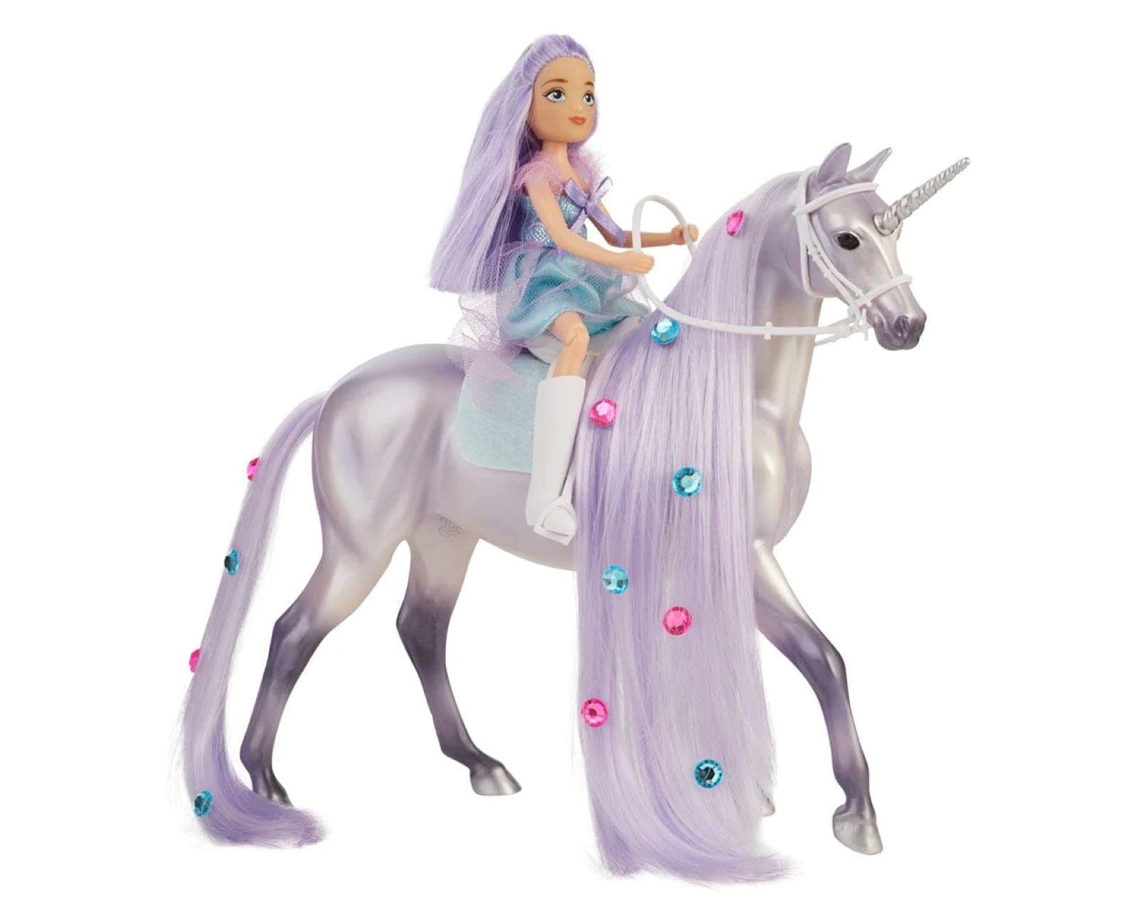 Breyer Twila & Moonstone - Magical Unicorn and Rider