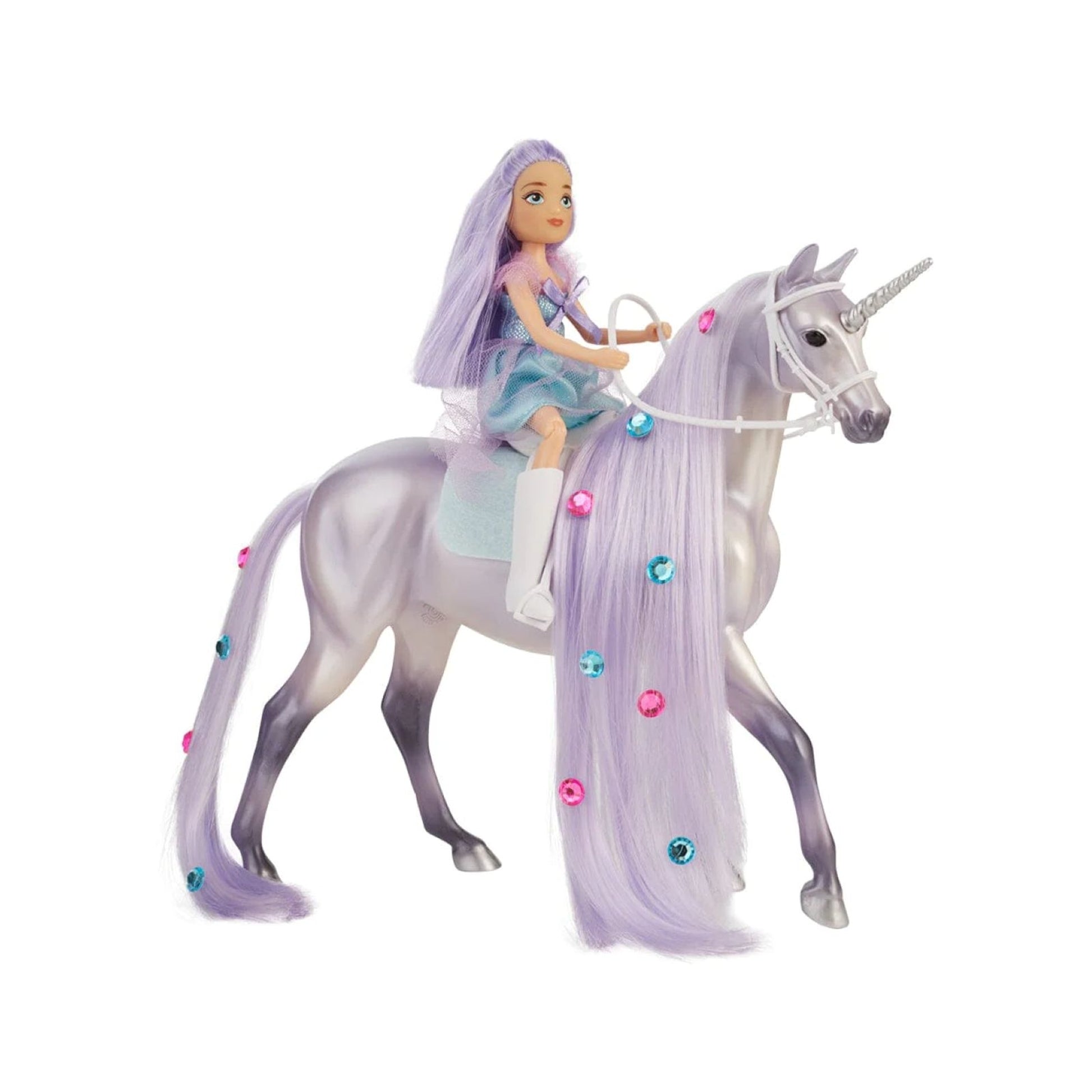 Breyer Twila & Moonstone - Magical Unicorn and Rider
