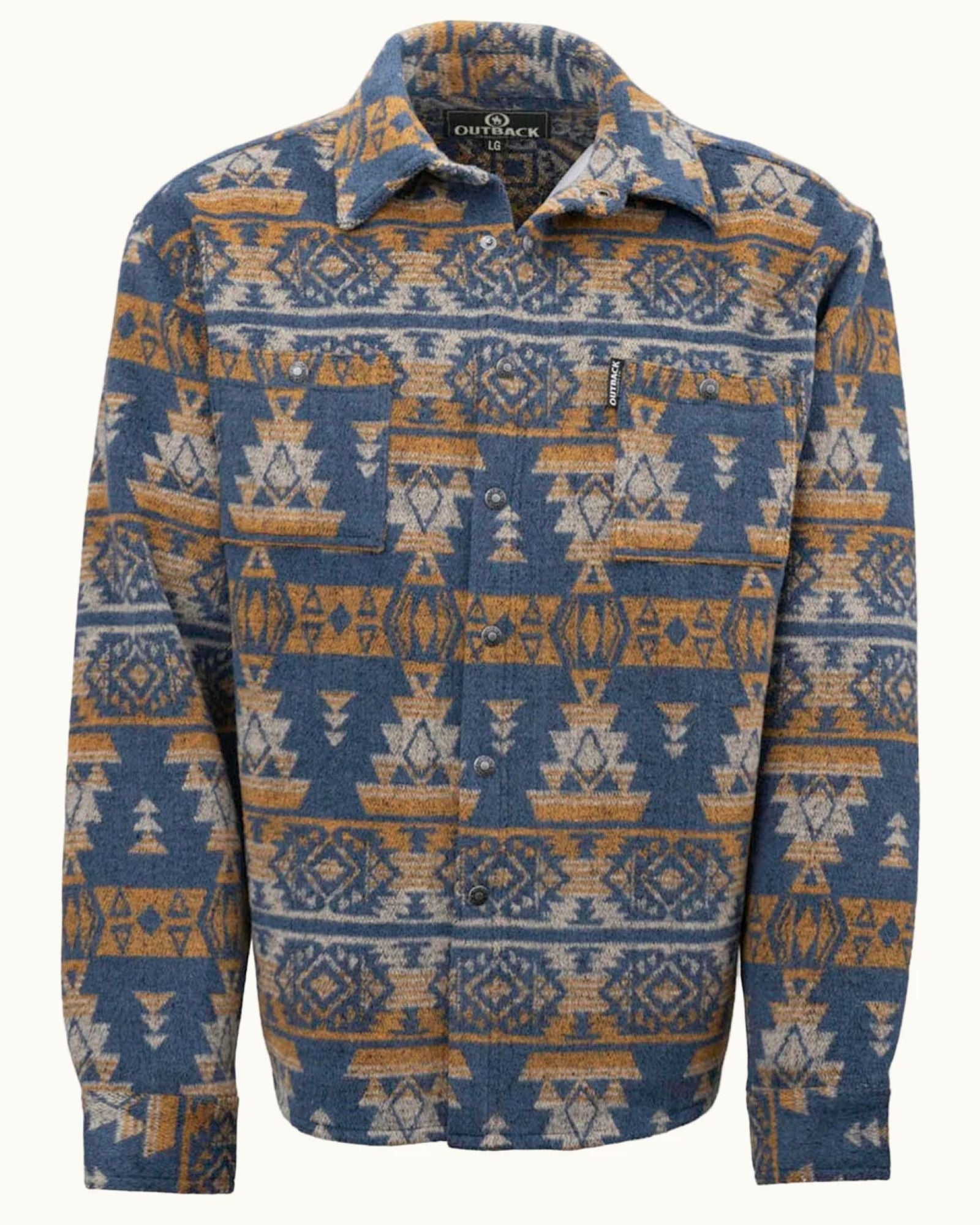 Outback Trading Mens Hudson Shirt Jacket