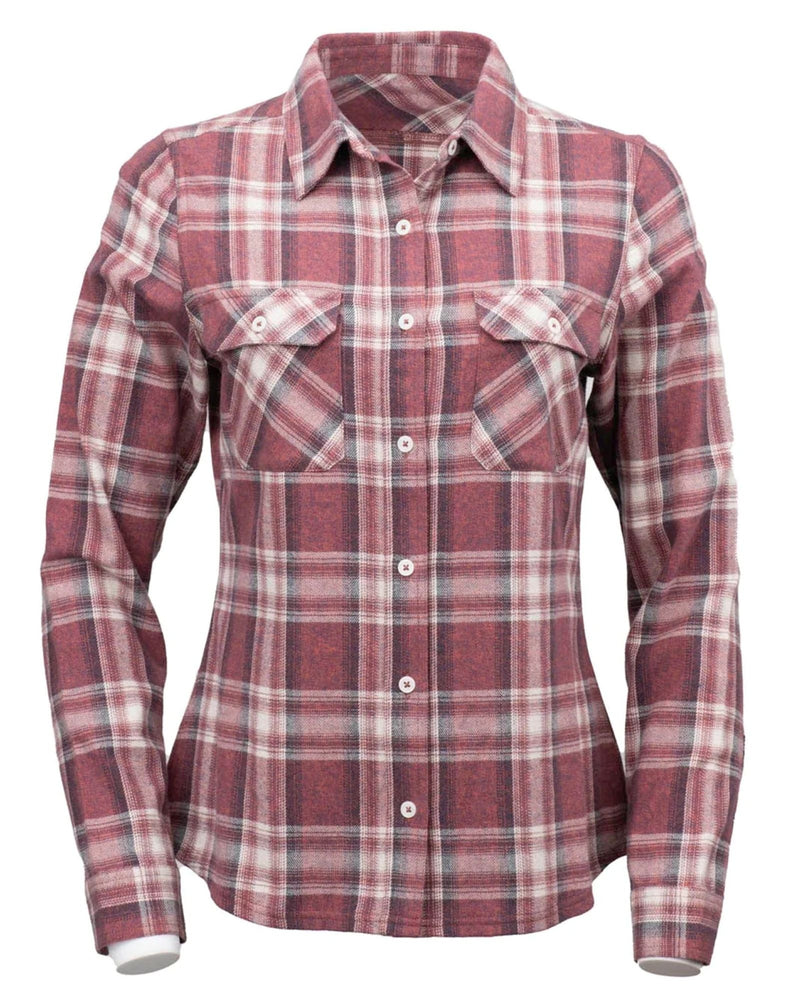 Outback Trading Ladies Cotton Plaid Outback Shirt