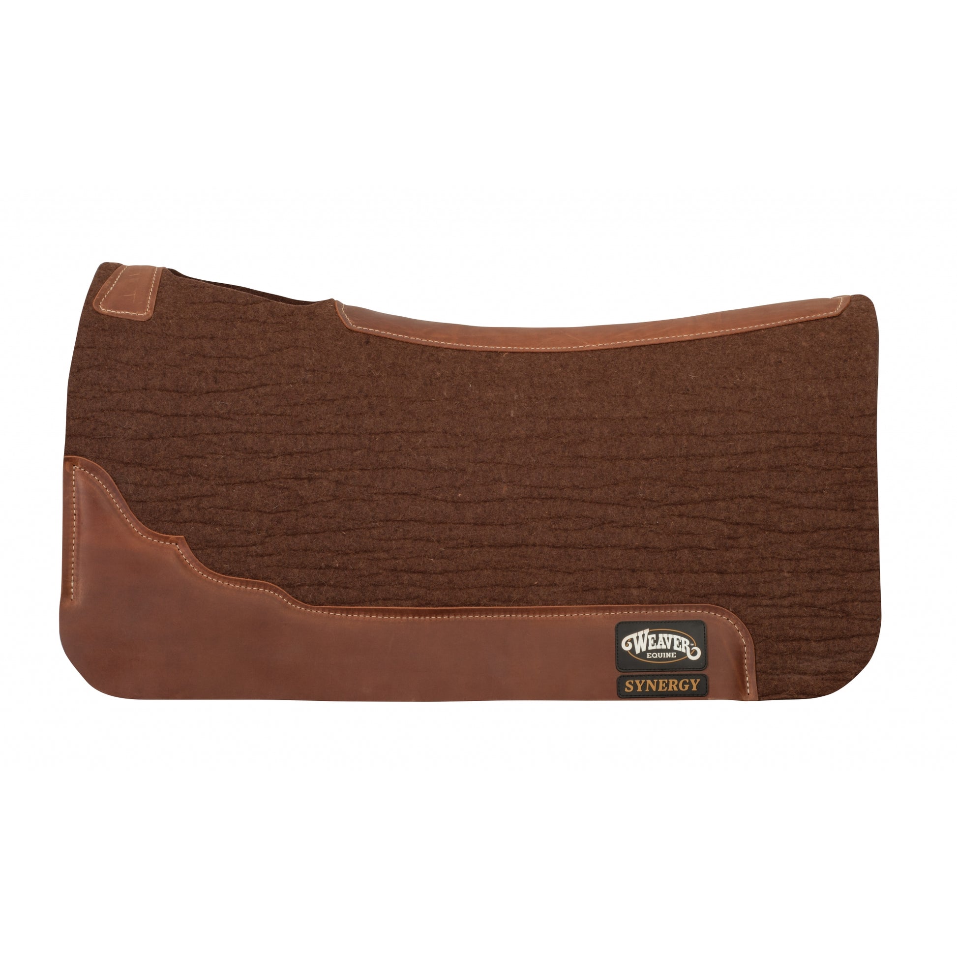 Weaver Synergy Deep Contour Steam Pressed 100% Merino Wool Felt Performance Saddle Pad