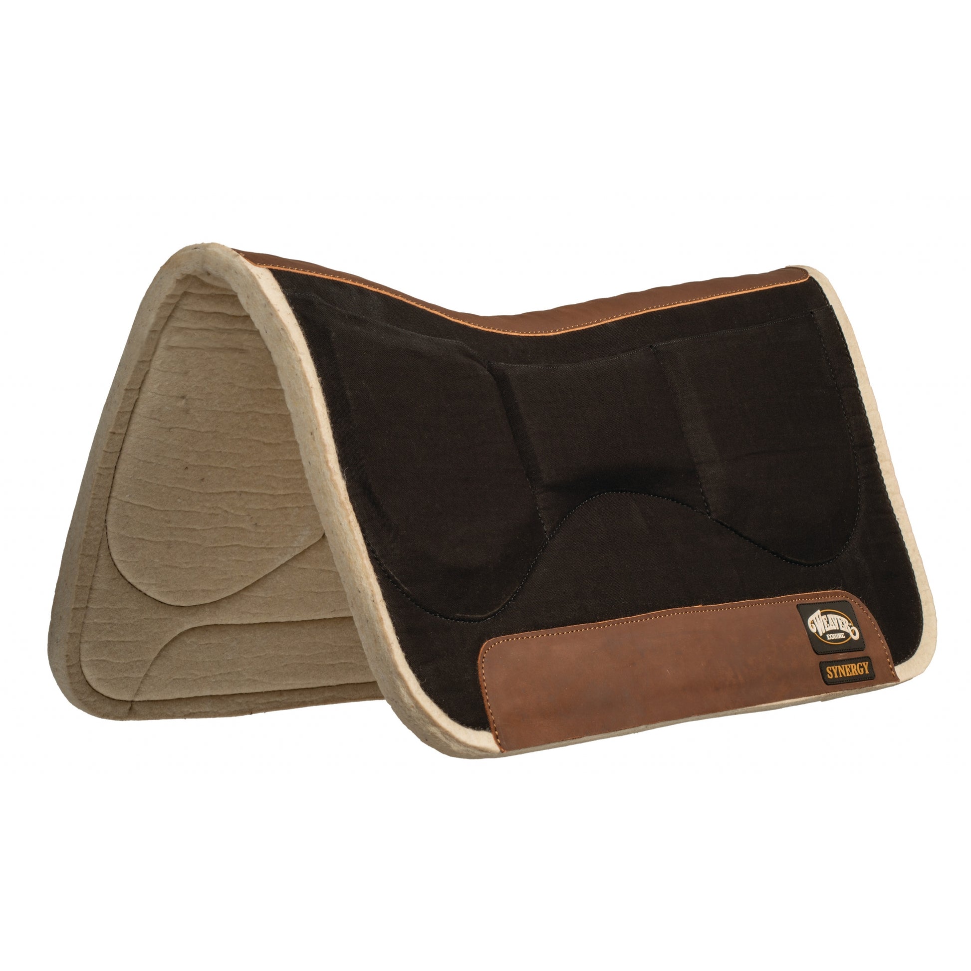 Weaver Steam-Pressed Felt Shim Saddle Pad