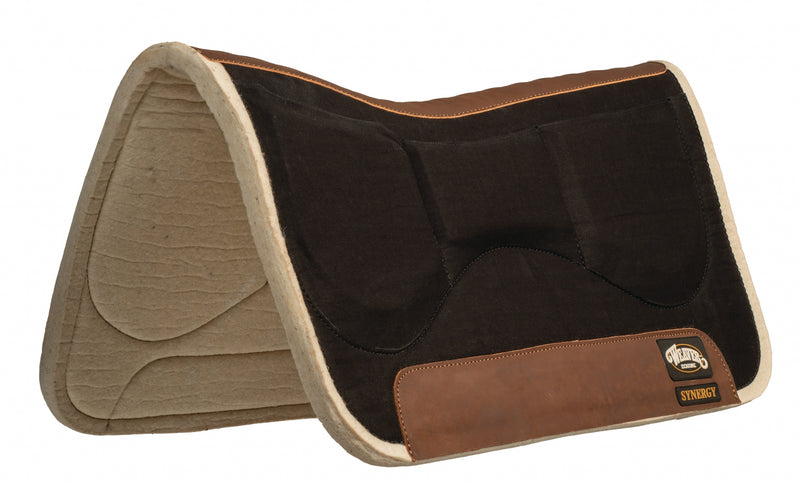 Weaver Steam-Pressed Felt Shim Saddle Pad