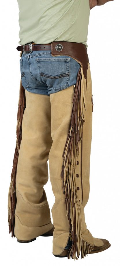 Weaver Premium Western Leather Chaps