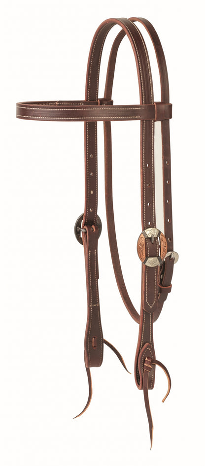 Weaver Latigo Leather Western Headstall