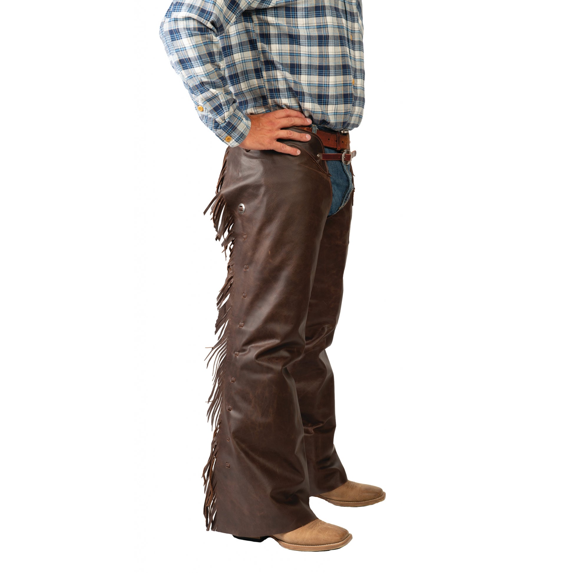Weaver Western Leather Chaps