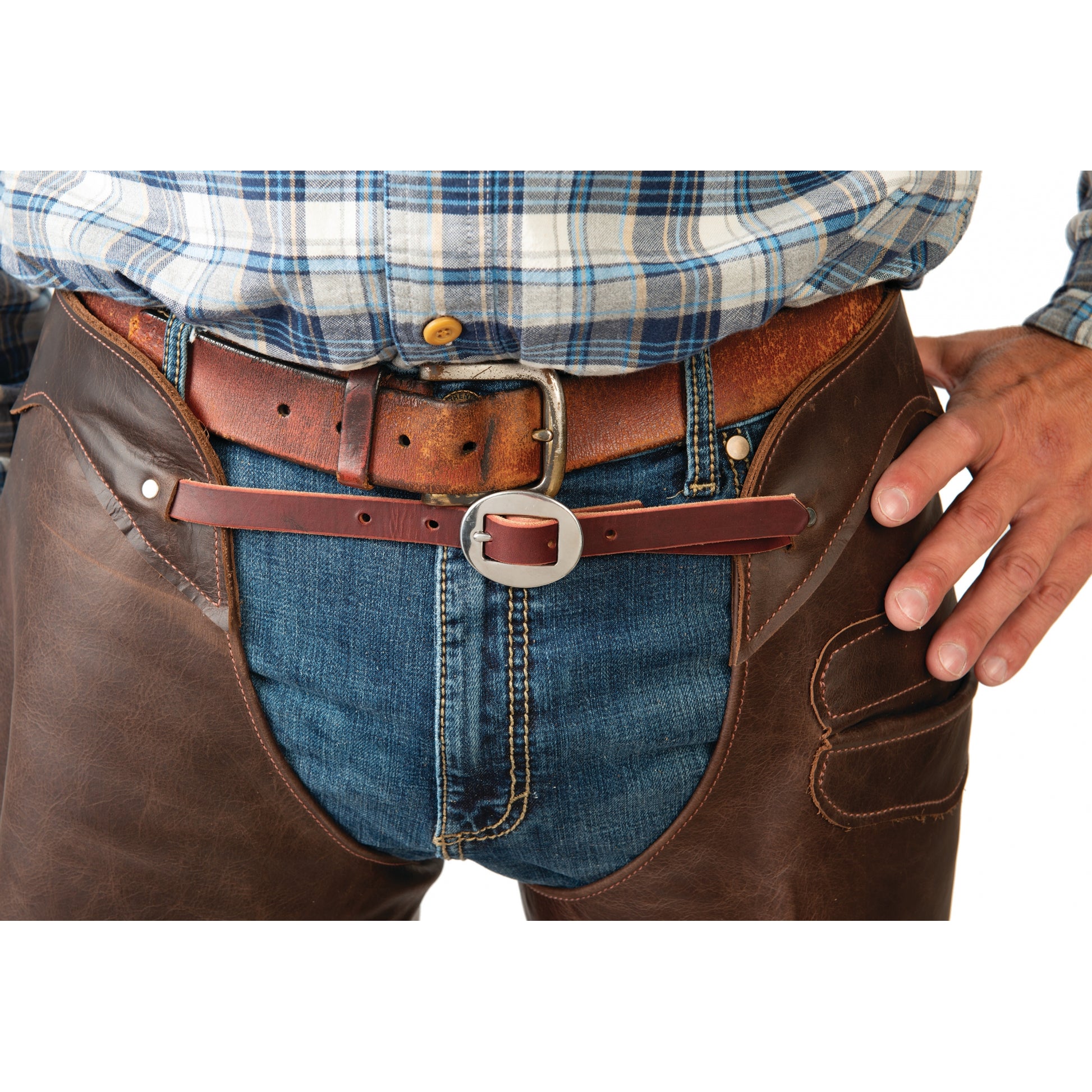 Weaver Western Leather Chaps