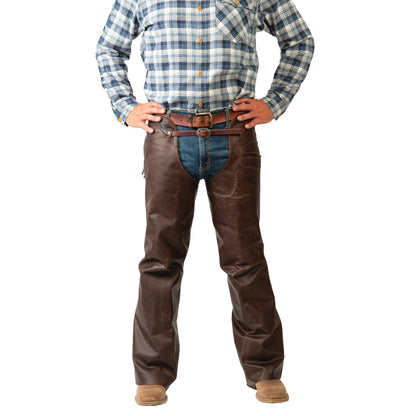 Weaver Western Leather Chaps