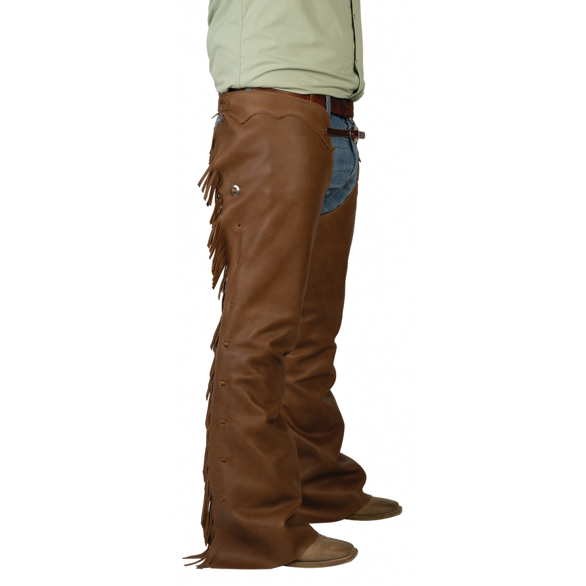 Weaver Western Leather Chaps