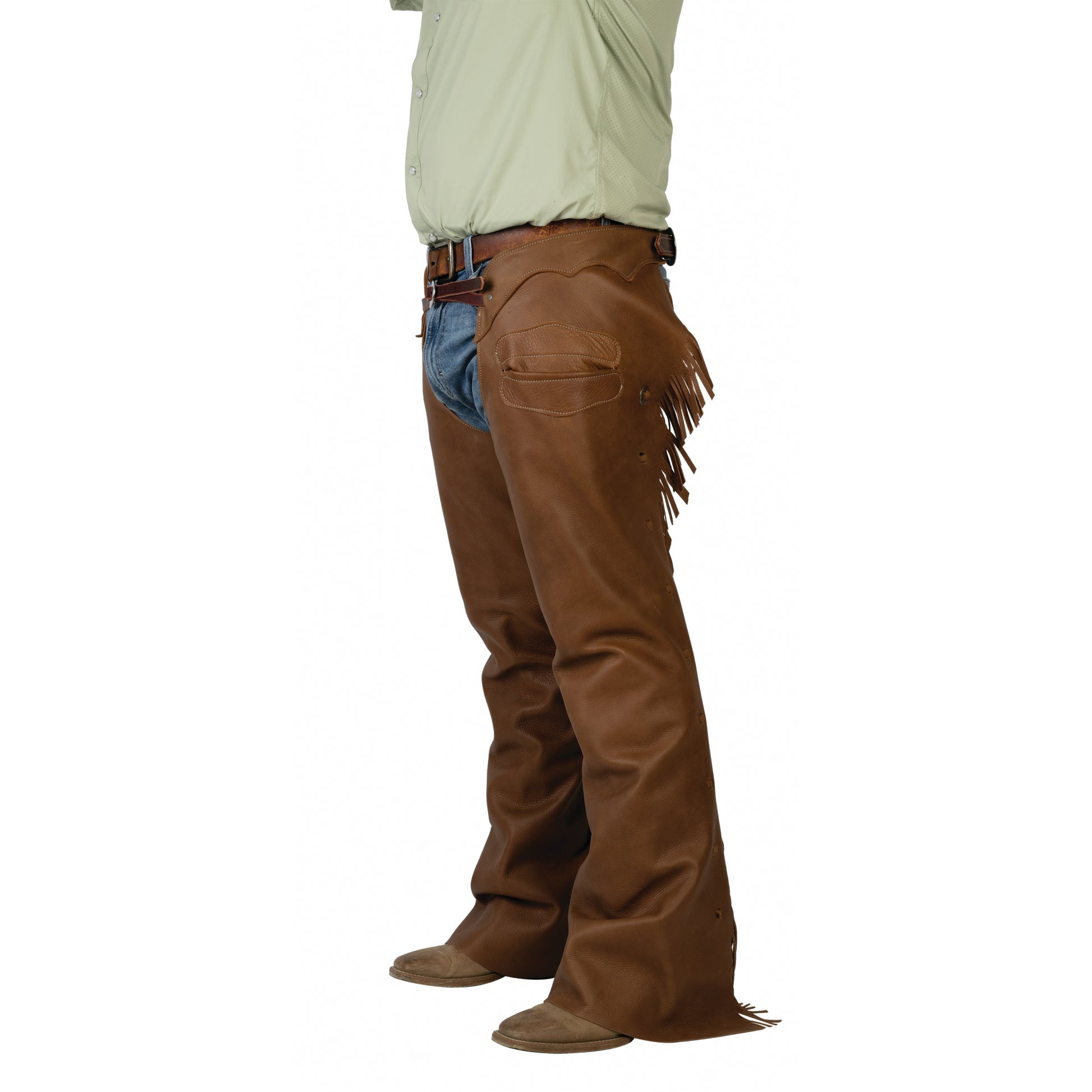 Weaver Western Leather Chaps