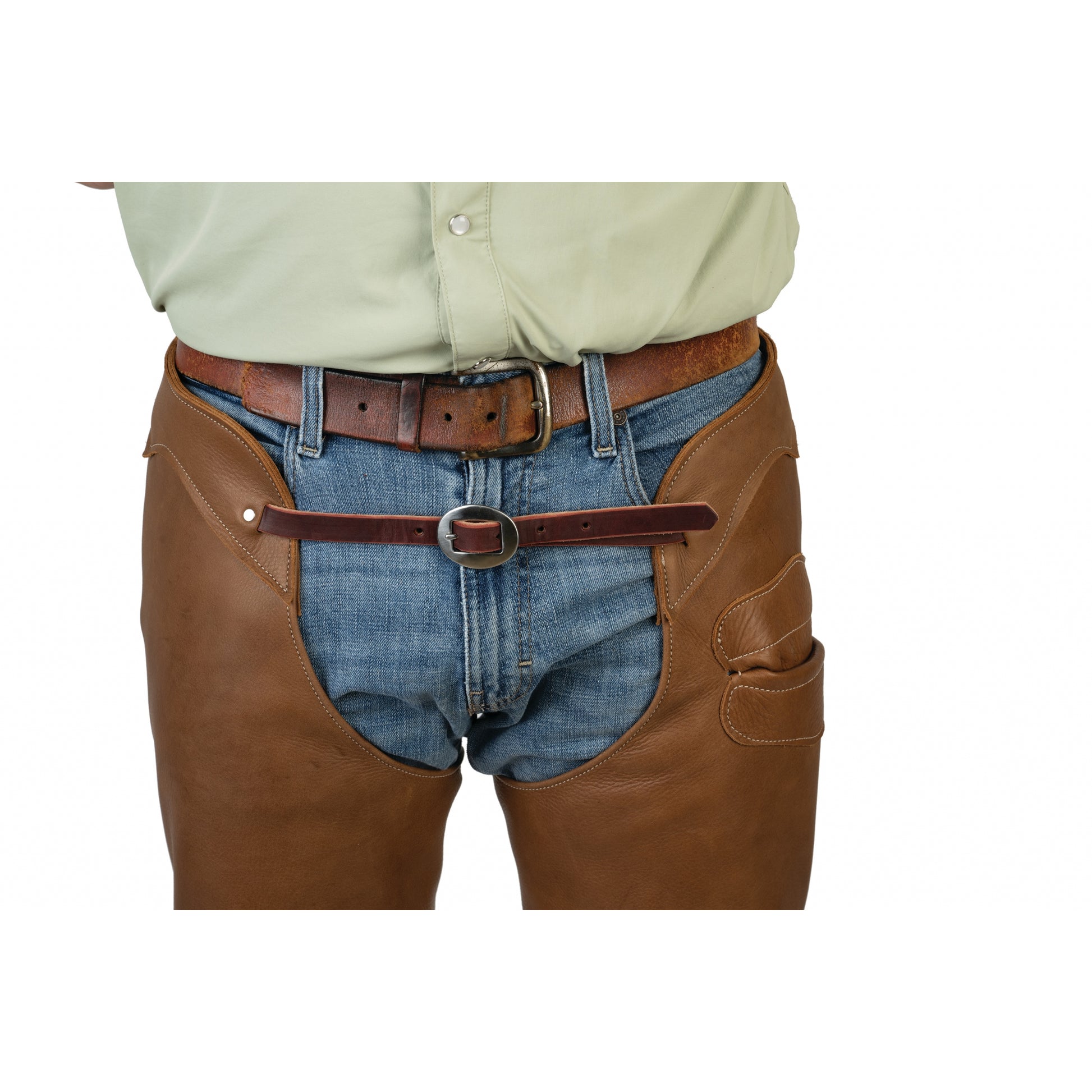 Weaver Western Leather Chaps