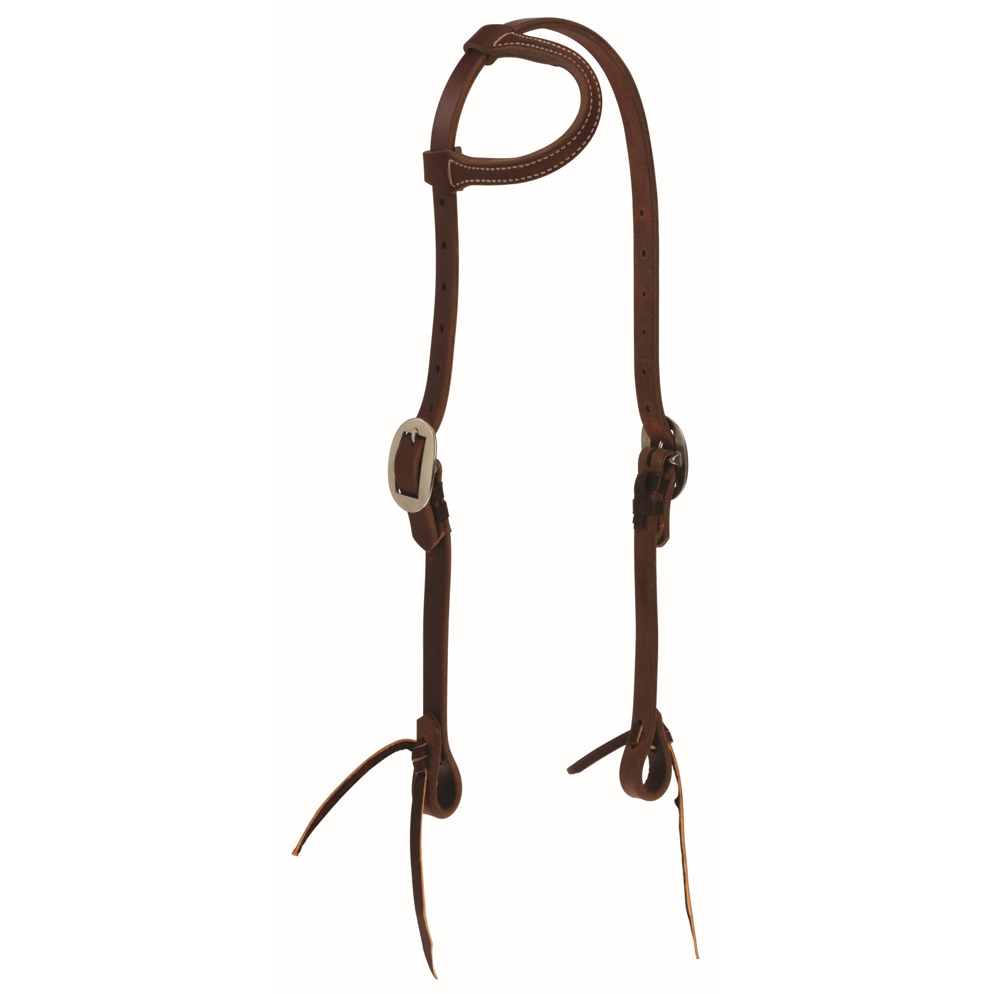 Weaver STS Ranch Signature Tack Harness Leather Sliding Ear Headstall