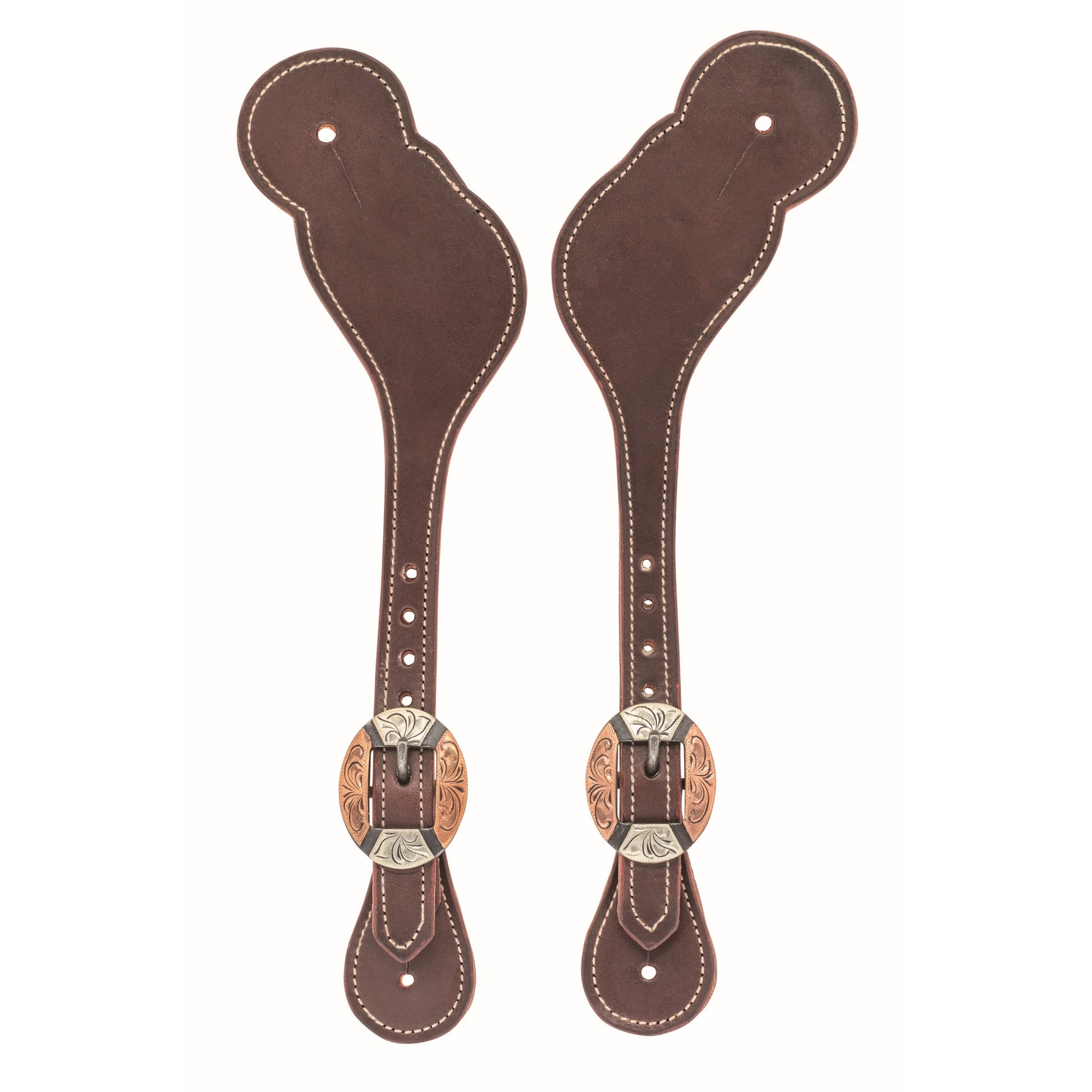 Weaver Latigo Leather Western Spur Straps