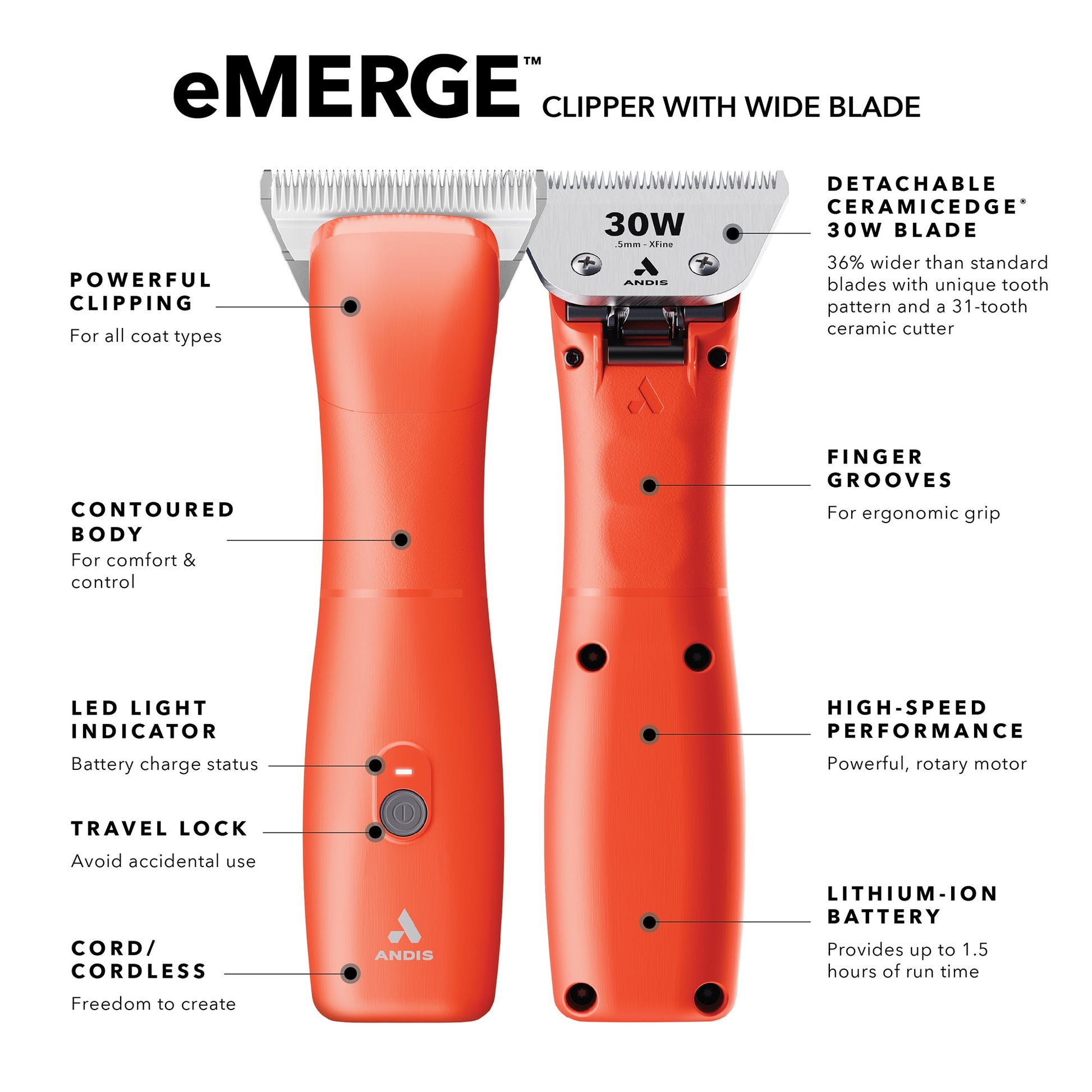 Andis eMerge Clipper