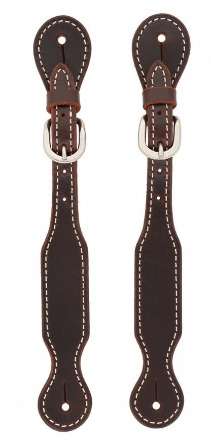 Weaver Buffalo Leather Spur Straps