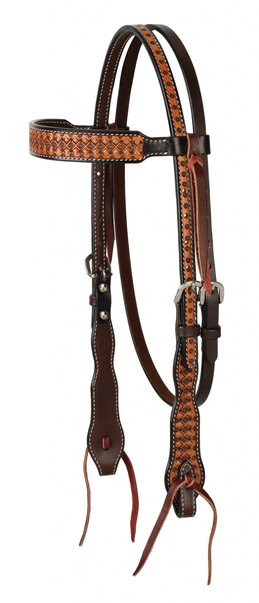 Weaver Floret Tooled Headstall