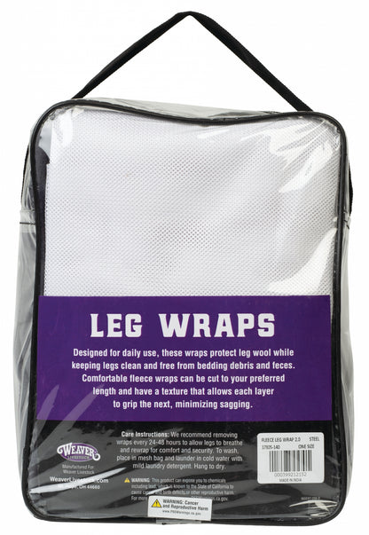 Weaver Sheep Fleece Leg Wraps 2.0 - 4 Pack