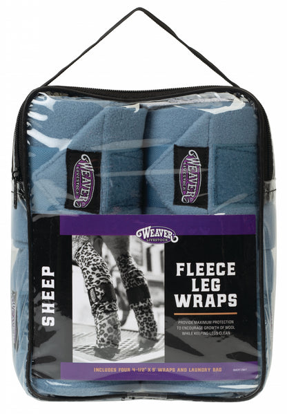 Weaver Sheep Fleece Leg Wraps 2.0 - 4 Pack