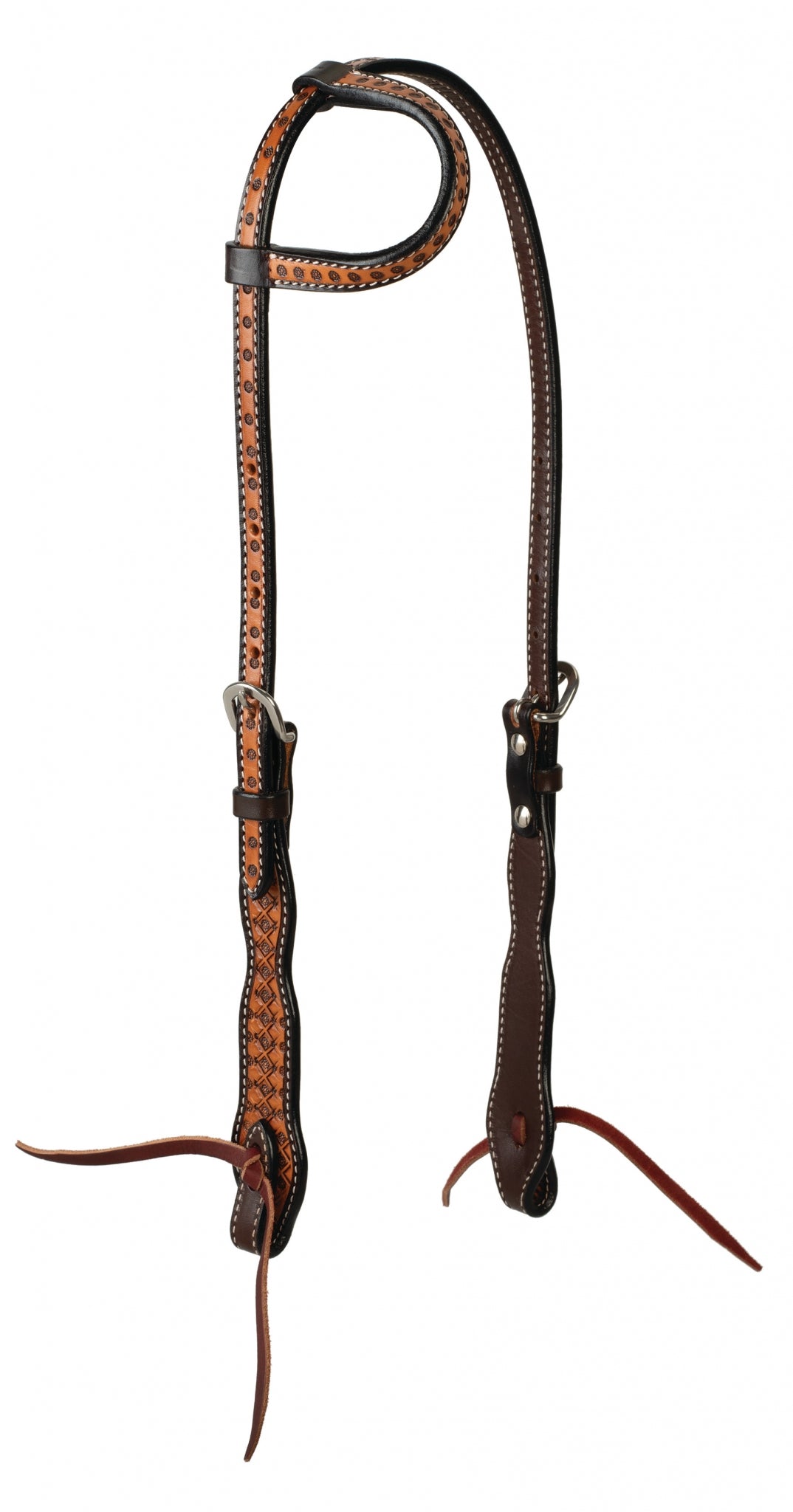 Weaver Floret Tooled Headstall