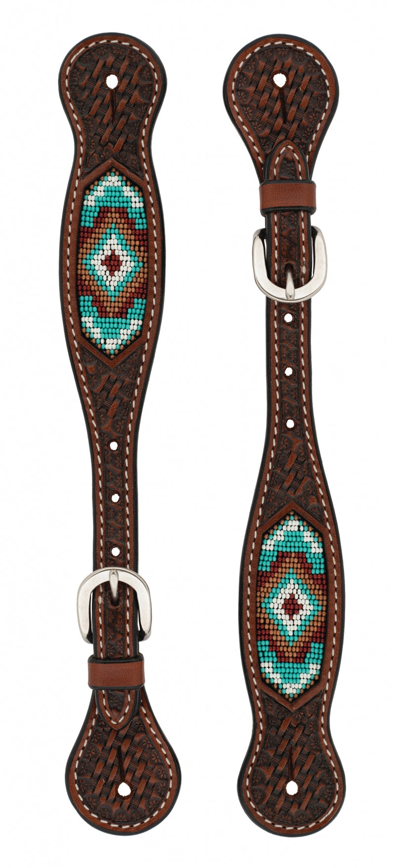 Weaver Beaded Spur Straps