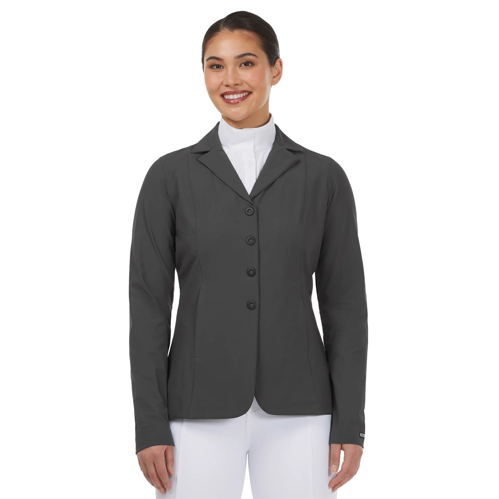 Kerrits Ladies Stretch Comp Koat 1X Black Solid