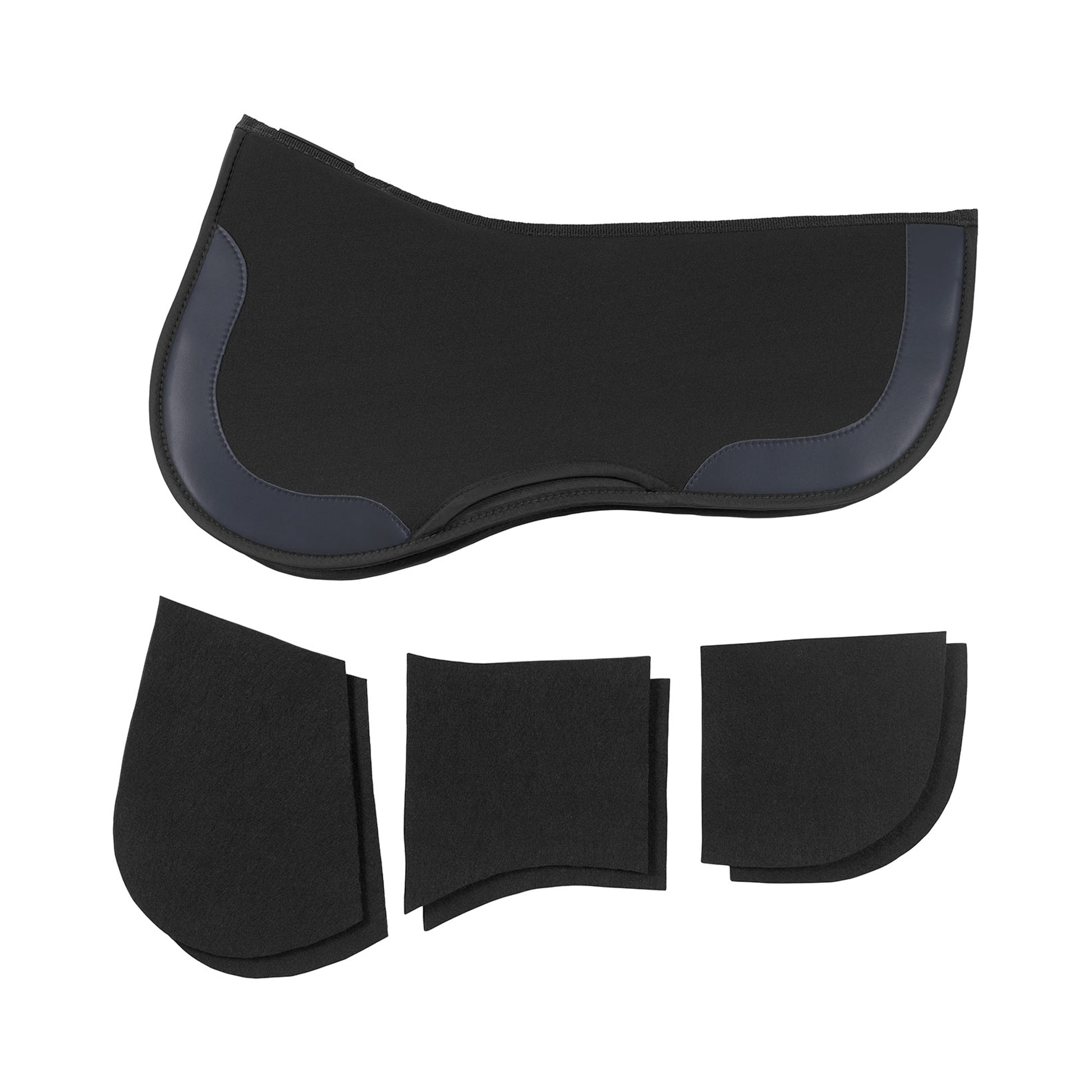 EquiFit Thin ImpacTeq Half Pad with Shims