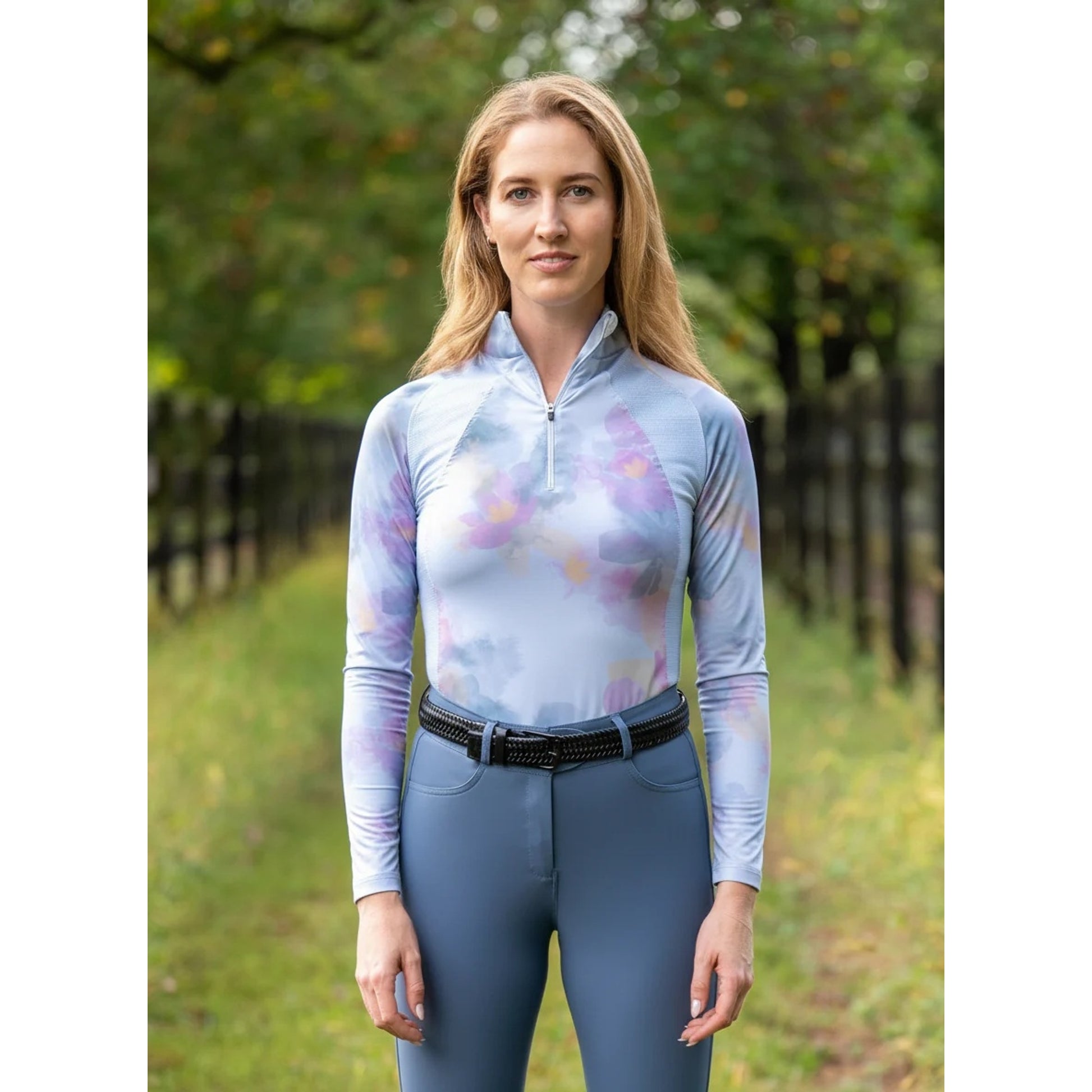 FITS Perfect Fit 1/4 Zip Long Sleeve Shirt