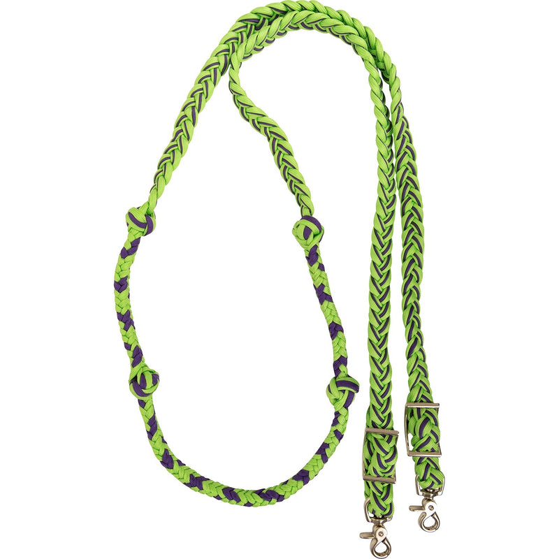 Martin Saddlery Braided Barrel Rein with Knots