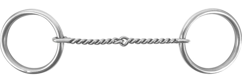 Classic Equine O Ring Twisted Wire Snaffle Bit