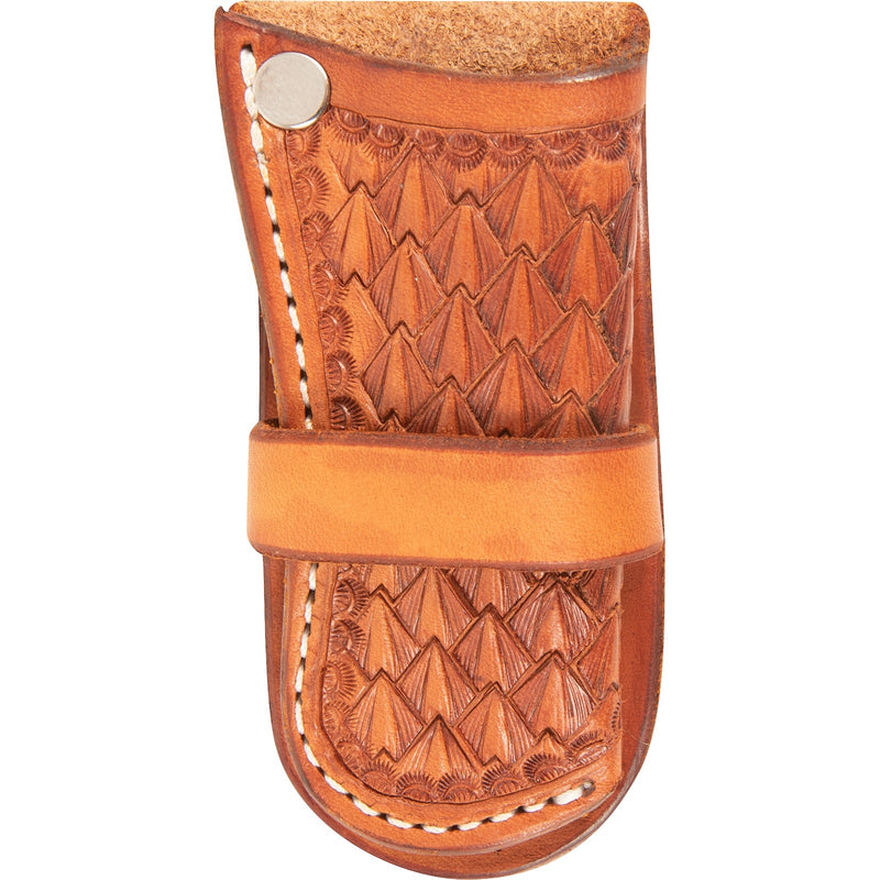 Martin Saddlery Leather Holster Basket Knife Sheath