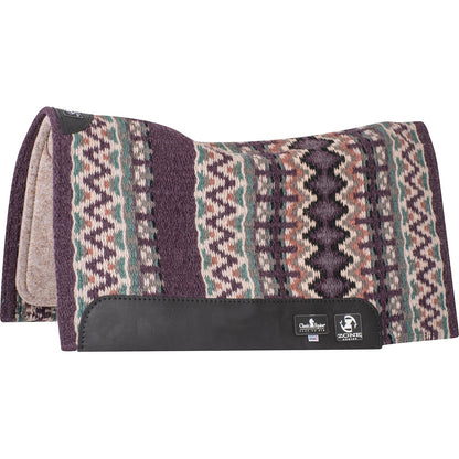 Classic Equine Zone Blanket Top Saddle Pad with Felt Bottom