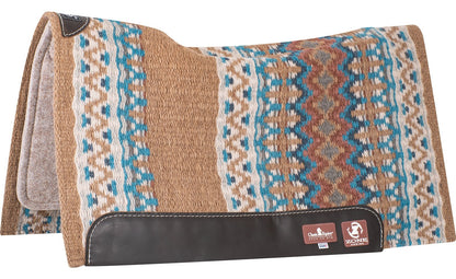 Classic Equine Zone Blanket Top Saddle Pad with Felt Bottom
