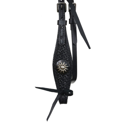 Circle Y Dark Rider Browband Headstall