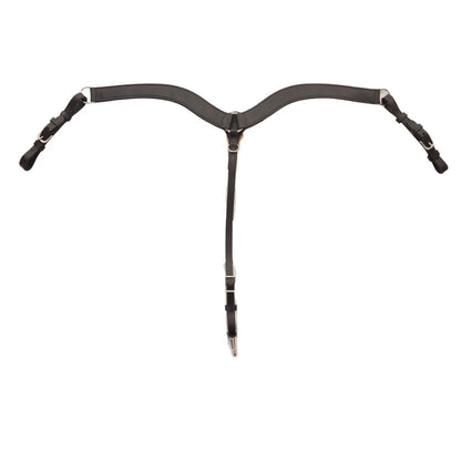 Circle Y No Choke Tapered Smooth Breast Collar