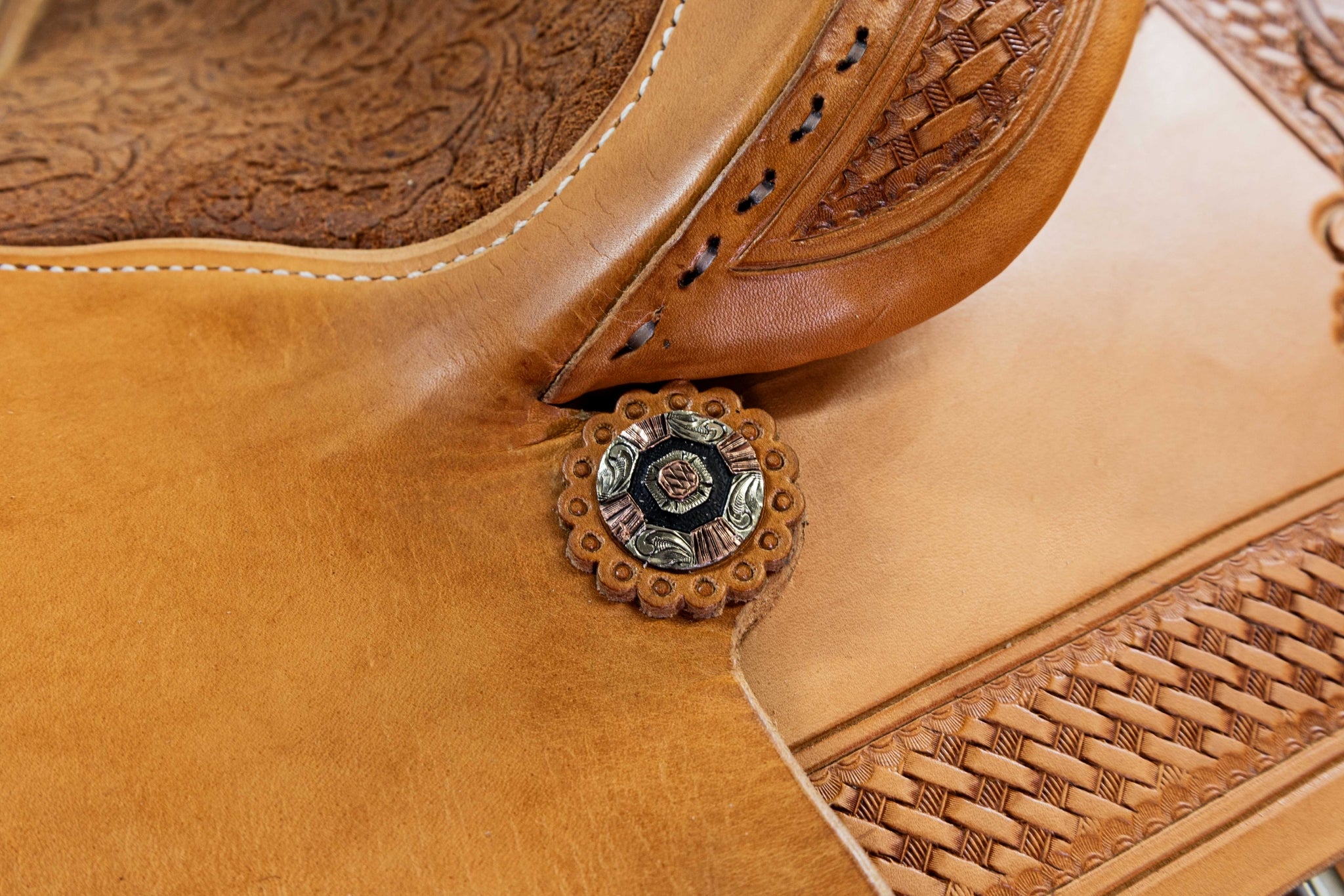 Circle Y PRCA Bulldogger Saddle