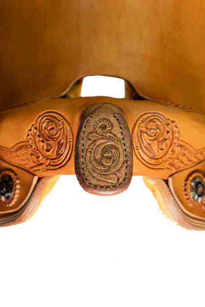 Circle Y PRCA Bulldogger Saddle