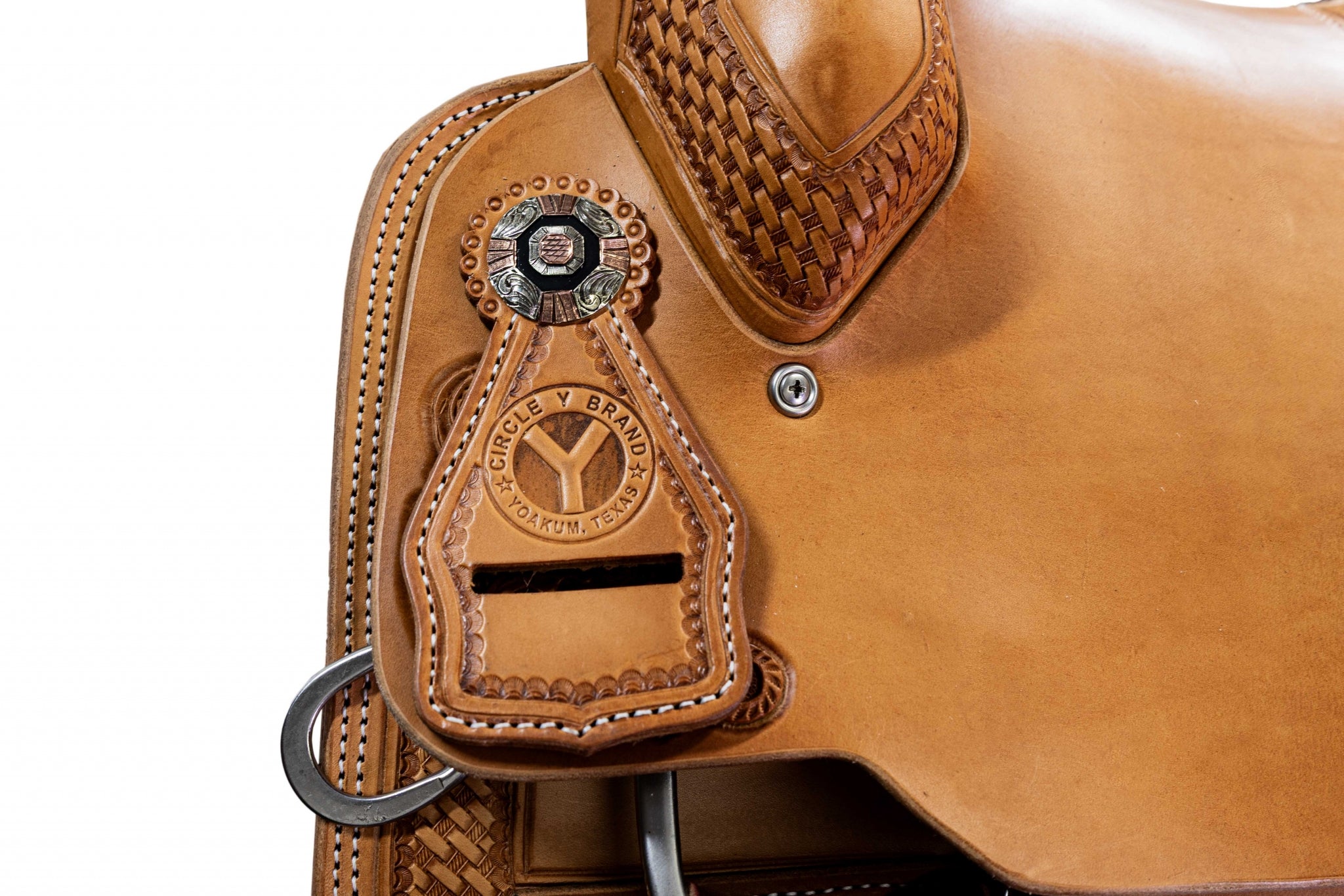 Circle Y PRCA Bulldogger Saddle