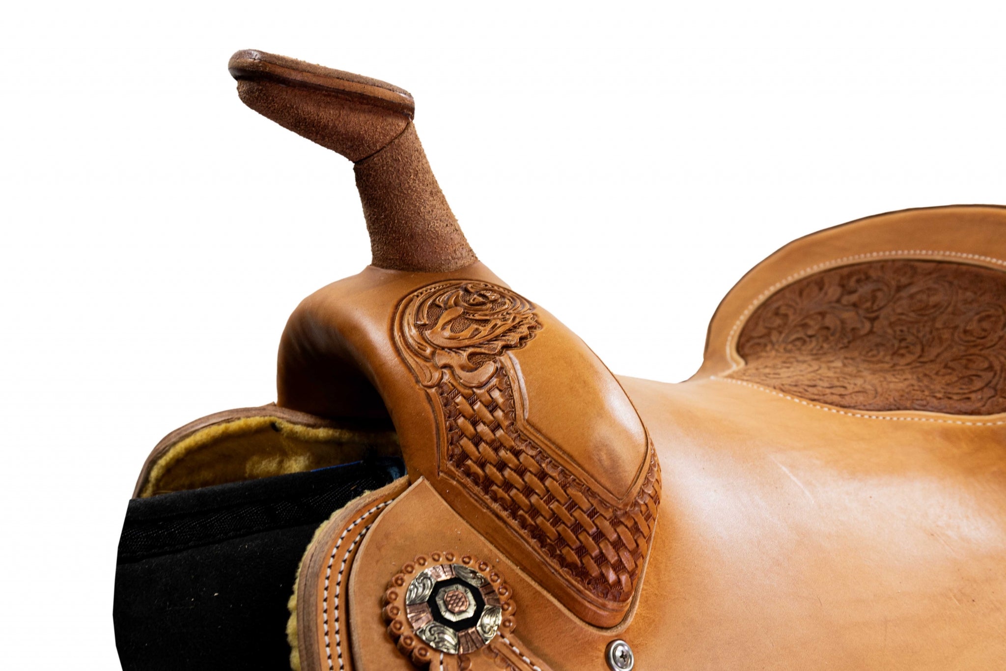 Circle Y PRCA Bulldogger Saddle