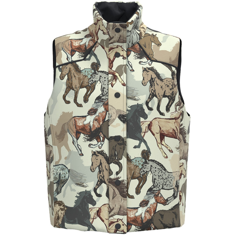 Hooey Ladies Cassidy Quilted Reversible Vest