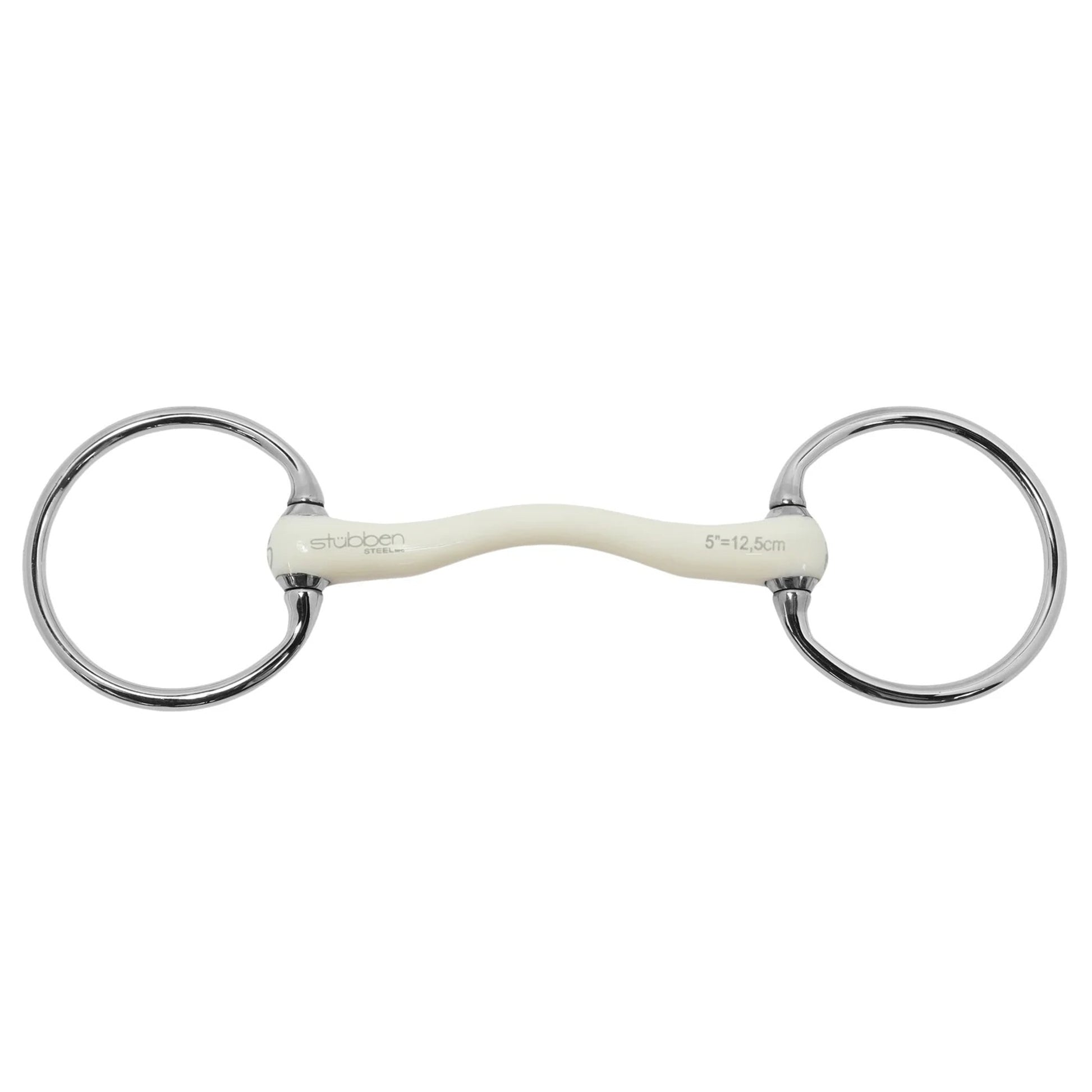 Stubben Fine Line Flex Eggbutt Bit