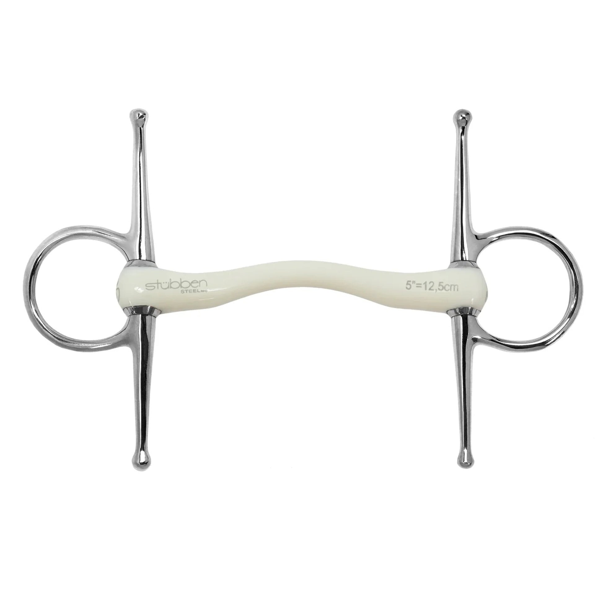 Stubben Fine Line Flex Full-Cheek Snaffle Bit